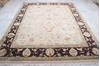 Jaipur White Hand Knotted 711 X 102  Area Rug 905-115806 Thumb 1