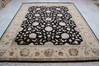 Jaipur Black Hand Knotted 80 X 101 Area Rug 905-115807 Thumb 1
