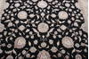 Jaipur Black Hand Knotted 80 X 101 Area Rug 905-115807 Thumb 4