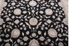 Jaipur Black Hand Knotted 80 X 101  Area Rug 905-115807 Thumb 4