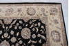 Jaipur Black Hand Knotted 80 X 101  Area Rug 905-115807 Thumb 6