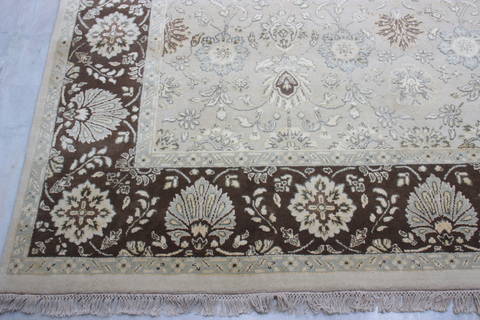 Jaipur White Hand Knotted 711 X 102 Area Rug 905-115810 Image 2