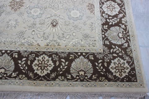 Jaipur White Hand Knotted 711 X 102 Area Rug 905-115810 Image 3