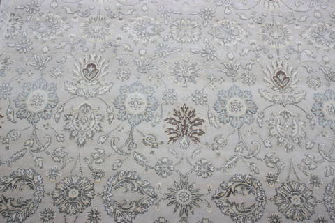 Jaipur White Hand Knotted 711 X 102 Area Rug 905-115810 Image 4