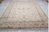 Jaipur White Hand Knotted 80 X 101  Area Rug 905-115811 Thumb 1