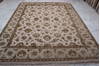 Jaipur White Hand Knotted 80 X 101  Area Rug 905-115811 Thumb 7