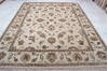 Jaipur Beige Hand Knotted 81 X 103  Area Rug 905-115812 Thumb 7