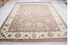 Jaipur Brown Hand Knotted 82 X 103 Area Rug 905-115813 Thumb 1