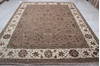 Jaipur Brown Hand Knotted 82 X 103  Area Rug 905-115813 Thumb 8