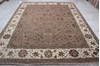 Jaipur Brown Hand Knotted 82 X 103 Area Rug 905-115813 Thumb 8