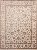 Jaipur Beige Hand Knotted 711 X 101  Area Rug 905-115815 Thumb 0