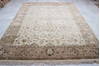 Jaipur White Hand Knotted 80 X 103  Area Rug 905-115818 Thumb 1