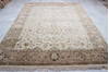 Jaipur White Hand Knotted 80 X 103 Area Rug 905-115818 Thumb 1