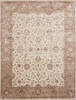 Jaipur White Hand Knotted 80 X 103  Area Rug 905-115818 Thumb 0
