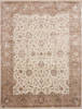 Jaipur White Hand Knotted 80 X 103 Area Rug 905-115818 Thumb 0