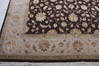 Jaipur Brown Hand Knotted 81 X 101  Area Rug 905-115821 Thumb 2