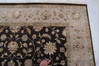 Jaipur Brown Hand Knotted 81 X 101  Area Rug 905-115821 Thumb 6