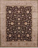 Jaipur Brown Hand Knotted 81 X 101 Area Rug 905-115821 Thumb 0