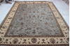 Jaipur Blue Hand Knotted 81 X 102  Area Rug 905-115823 Thumb 7