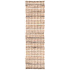 Jaipur Living Andes Grey Runner 6 to 9 ft Cotton and Jute Carpet 115825
