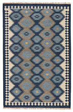 Jaipur Living Anatolia Blue Rectangle 9x12 ft Wool Carpet 115983