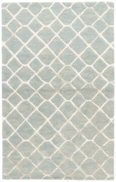 Jaipur Living Blue Blue Rectangle 8x10 ft Wool and Viscose Carpet 116120