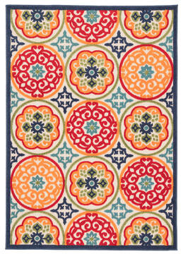 Jaipur Living Belize Multicolor Rectangle 5x8 ft Polypropylene Carpet 116163
