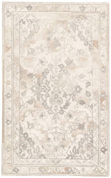 Jaipur Living Bristol White Rectangle 5x8 ft Wool Carpet 116211