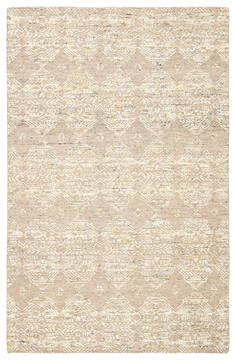 Jaipur Living Burke Beige Rectangle 9x12 ft Wool and Viscose Carpet 116222