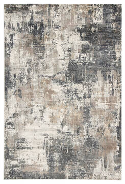 Jaipur Living Caicos Grey Rectangle 2x3 ft Polyester and Viscose Carpet 116285