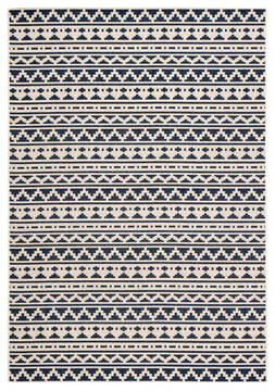 Jaipur Living Catamaran Blue Rectangle 2x4 ft Polypropylene Carpet 116327