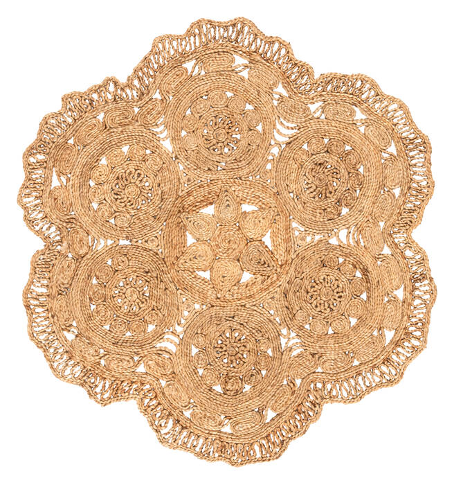 Jaipur Living Cercles Beige Round 40 X 40 Area Rug RUG143412 803-116416 Image 0