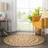 Jaipur Living Cercles Beige Round 40 X 40 Area Rug RUG143414 803-116420 Thumb 2