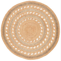 Round Oriental Hand Knotted Area Rugs, Large Round Oriental Rugs