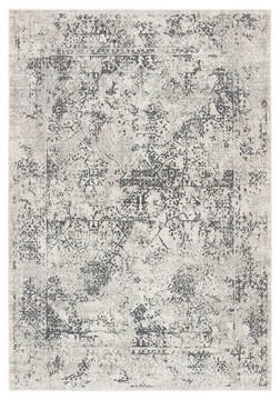 Jaipur Living Cirque White Rectangle 10x14 ft Polyester and Viscose Carpet 116536