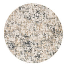 Jaipur Living Cirque White Round 6'0" X 6'0" Area Rug RUG142768 803-116569