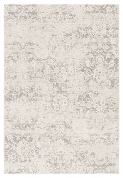 Jaipur Living Cirque Grey Rectangle 2x3 ft Polyester and Viscose Carpet 116571