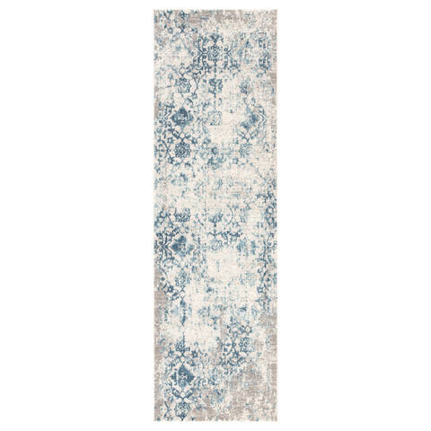 Jaipur Living Cirque Blue Runner 26 X 80 Area Rug RUG142029 803-116630 Image 0
