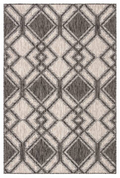Jaipur Living Decora by Nikki Chu Black Rectangle 5x8 ft Polyester Carpet 117078