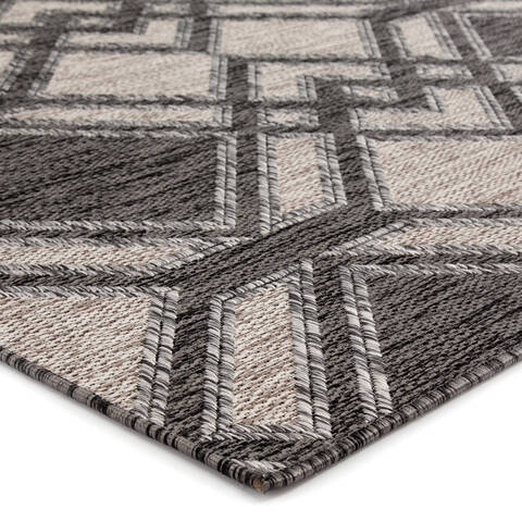 Jaipur Living Decora By Nikki Chu Black 20 X 37 Area Rug RUG143878 803-117079 Image 1