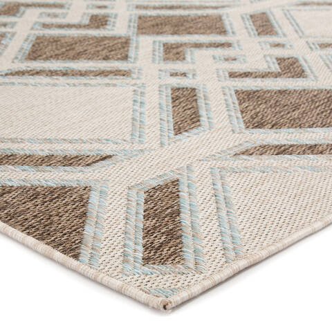 Jaipur Living Decora By Nikki Chu Brown 53 X 76 Area Rug RUG143874 803-117090 Image 1