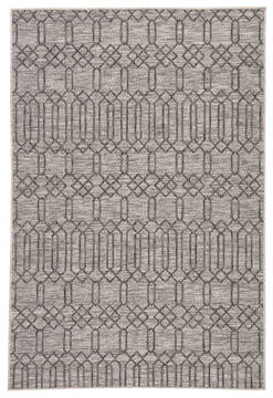 Jaipur Living Decora by Nikki Chu Grey Rectangle 2x4 ft Polyester Carpet 117096