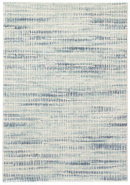 Jaipur Living Dash Blue Rectangle 5x8 ft Polypropylene Carpet 117136