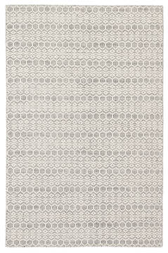 Jaipur Living Enclave White Rectangle 5x8 ft Wool Carpet 117165