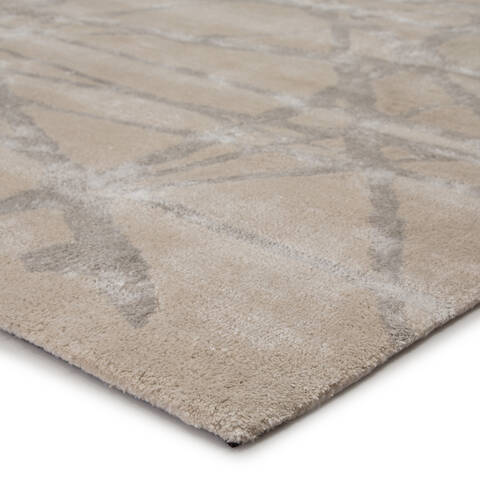 Jaipur Living Etho By Nikki Chu White 90 X 120 Area Rug RUG135148 803-117186 Image 1