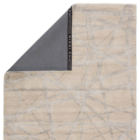 Jaipur Living Etho By Nikki Chu White 90 X 120 Area Rug RUG135148 803-117186 Image 2
