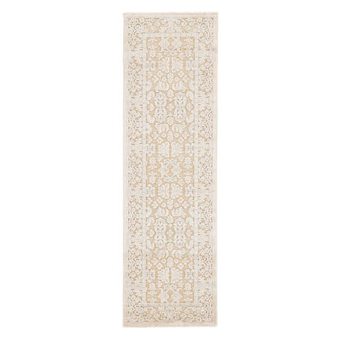 Jaipur Living Fables Beige Runner 26 X 80 Area Rug RUG129429 803-117227 Image 0