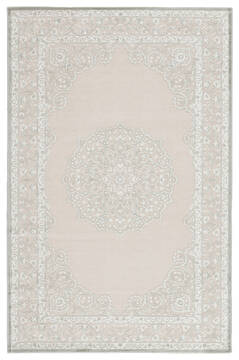 Jaipur Living Fables Grey Rectangle 9x12 ft Acrylic and Rayon and Polyester Carpet 117267