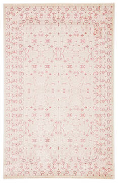 Jaipur Living Fables White Rectangle 8x10 ft Acrylic and Rayon and Polyester Carpet 117368