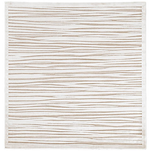 Jaipur Living Fables White Square 80 X 80 Area Rug RUG134563 803-117390 Image 0